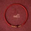 Pure Gold 999 Zodiac Red String Bracelet with Luck Beads for Baby's Full Moon or New Year