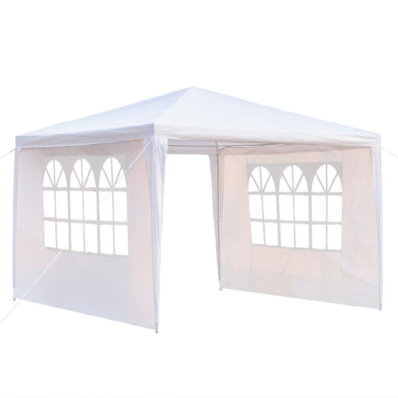 3-sided Waterproof Assembled Tent Large Space With Spiral Tubes For Wedding Camping Parking (3 X