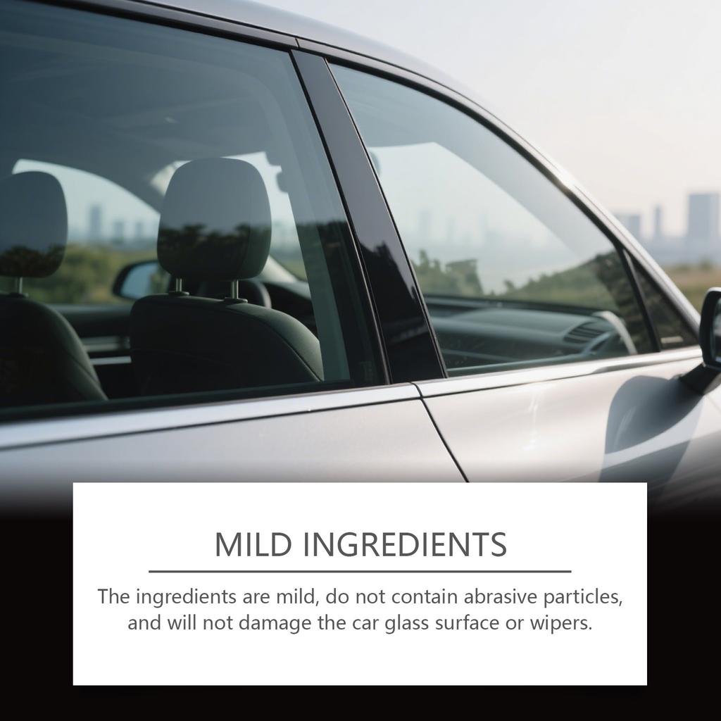 Car Glass Care Kit, Daily Cleaning, Restoration, Stain Removal, And Crystal For Car Glass.