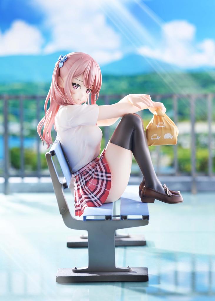 Golden Head Plus Promised to Eat scale painted PVC and ABS approximately 180mm tall "We Together..." Kurumi, 1/6 figure, (including base)