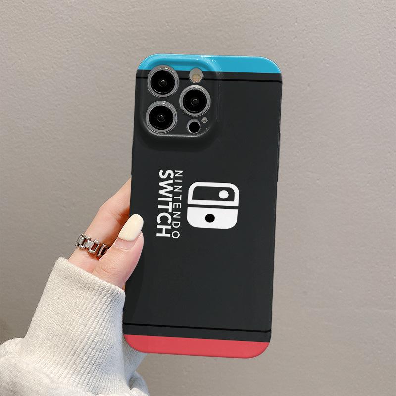 Switch Handheld Game Console Phone Case for IPhone 15 for Apple 14 Promax Creative Phone Protective Case