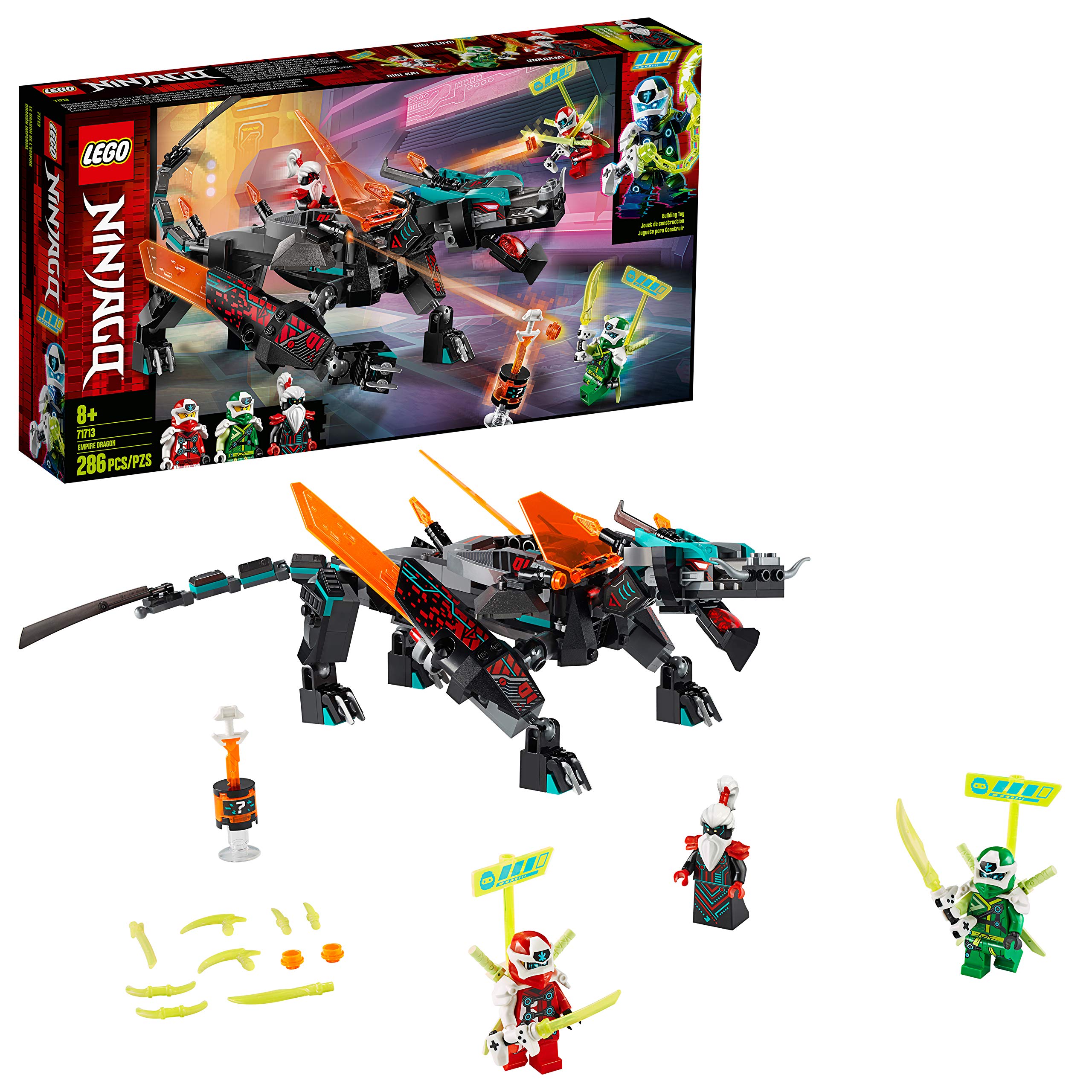 

LEGO Ninjago Безумный король драконов 71713