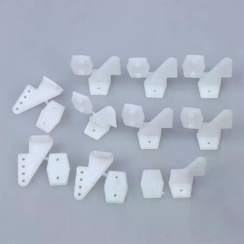 10 Sets/lot With Screws Pin Horns 18x26 4hole L18xW13xH26 RC Airplanes Parts Electric Planes Foam Aeromodelling