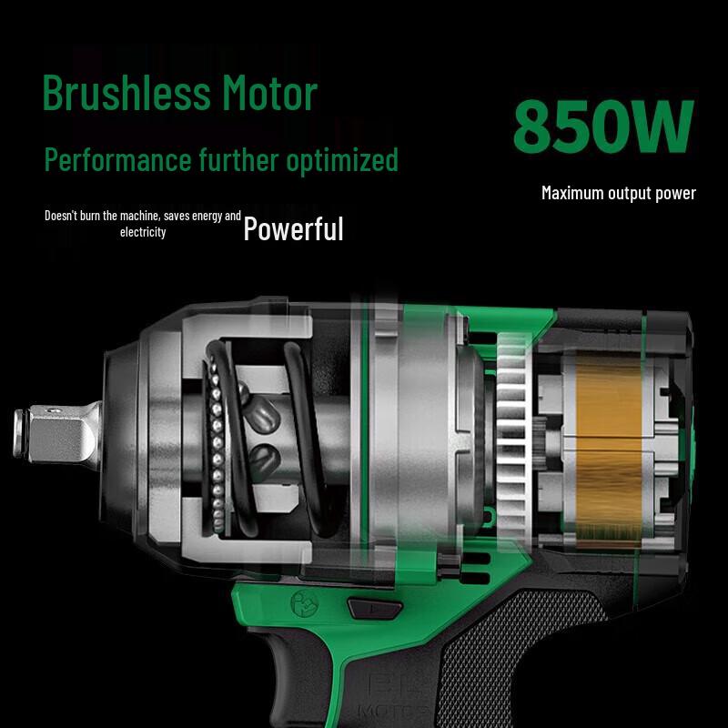 Ruiba RB-810S Brushless Cordless Impact Wrench CN Plug (adapter Included)