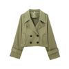 Fashion Wind 2024 New Fall Women's Clothing Stylish Easiest for Match Trench Coat Short Jacket 3046242