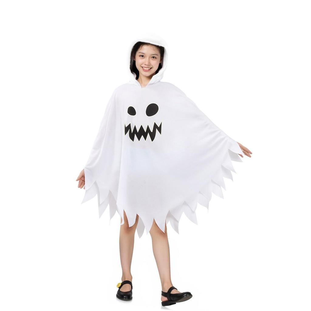 Children's Halloween Grim Reaper Ghost Cloak Costume