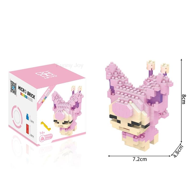 61 Style Funny Building Blocks Assembly Anime Picachu Charizard Doll Blastoise Bulbasaur Gengar Bricks Toy for Kid