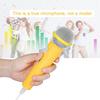 Kids Children Microphone Music Video Storytelling Party Microphone for Children (Blue)