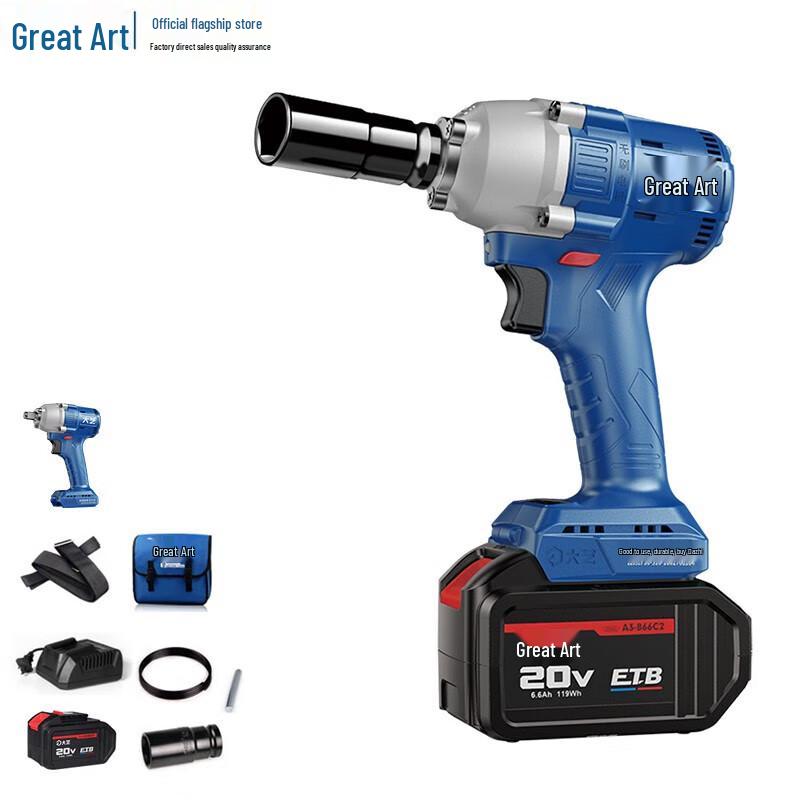 

Dayi 20V Cordless Brushless Impact Wrench CN plug (adapter included)