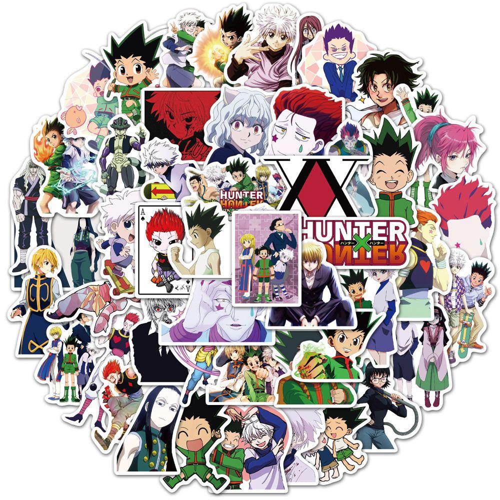 X Hunter 50pcs Hunter Stickers Waterproof Diy Laptop Skateboard Luggage Decal