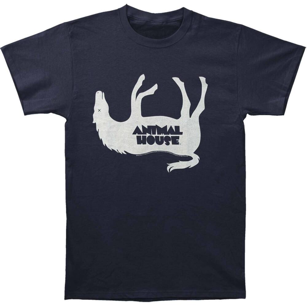 

Темно-синяя футболка унисекс Animal House Horsey