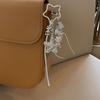 Bag Charm Braided Rope Bag Pendant Korean Bow Tassel Keyring Star Keychain  Friends Birthday Gifts