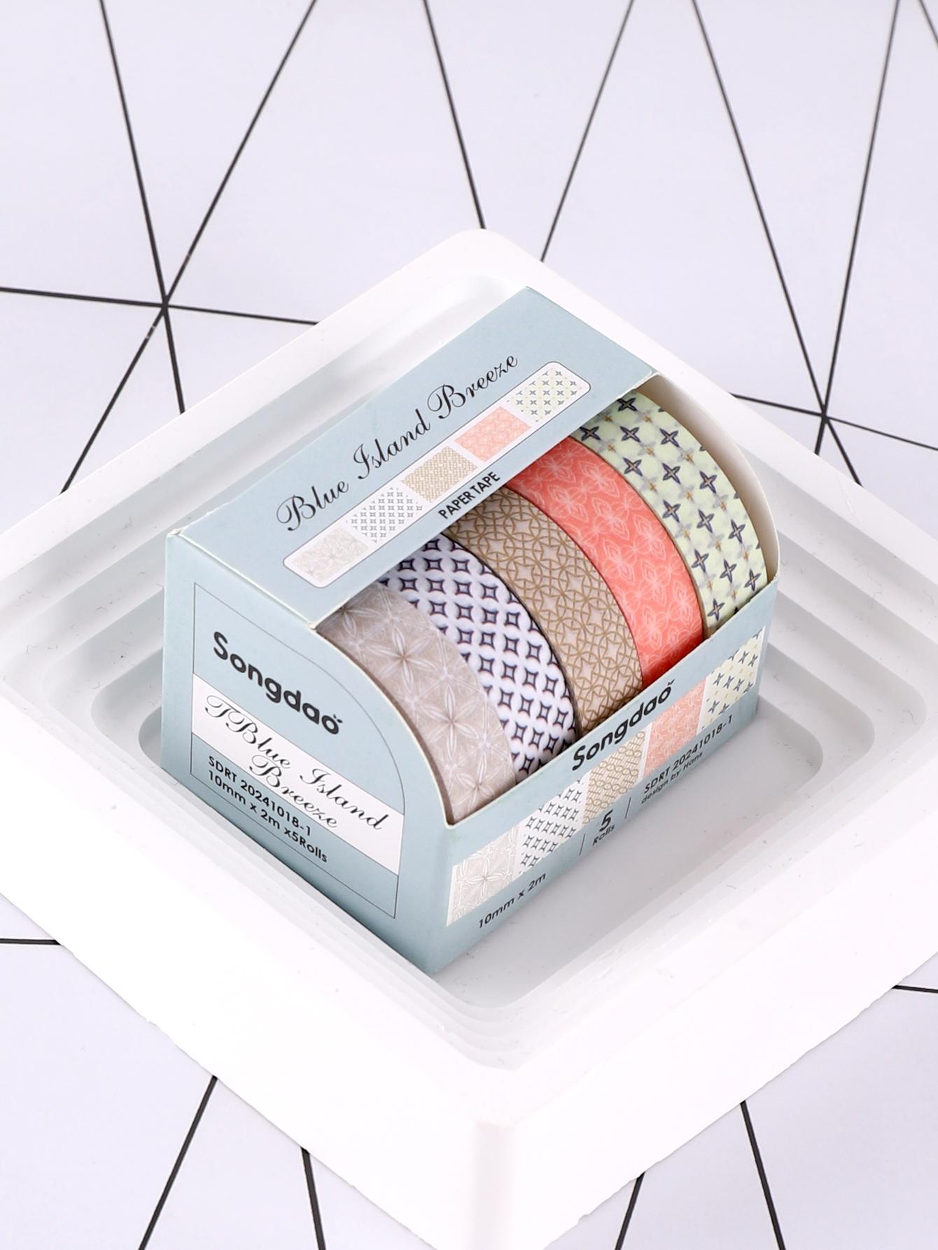 

Геометрический узор васи-лента канцелярия Ведение журнала Эстетика Снова в школу Маскировочная лента Идеальный подарок для художников и мастеров