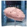 Women S Mesh Lace Beret Vintage Retro Large Head Size French Style Hat