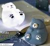 Relax BEAR Light Relax Bear Light x Complete Set of 5 Gachapon Capsule Toy Types,