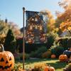 Halloween Banner, Garden & House Decor, Spooky Yard Sign, Outdoor Halloween Decoration, Haunted House Flag23*35in