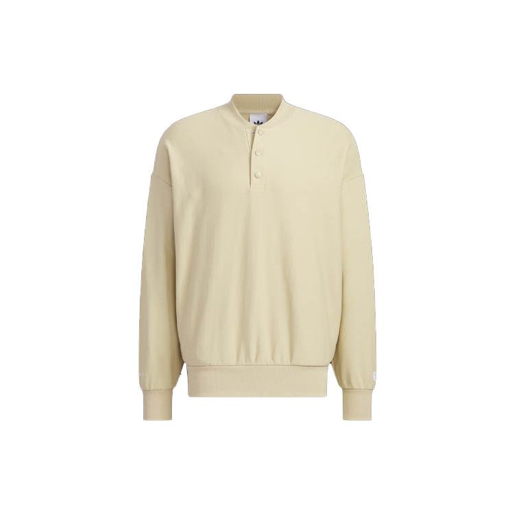 adidas Originals x Notitle Men s Crewneck Sweatshirt Tan IN1096 XL