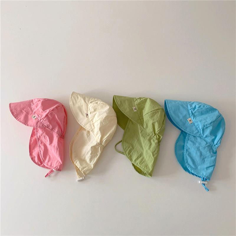 Quick-drying Baby Bucket Hats For Toddler Wide Brim Beach UV Protection Sun Hat Boys Girls Outdoor Essential Sunscreen Cap