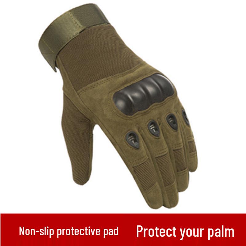 Unisex Tactical Gloves - Outdoor Protective, Full & Half Finger, Anti-Slip, Wear-resistant for Cycling & Military Fans
