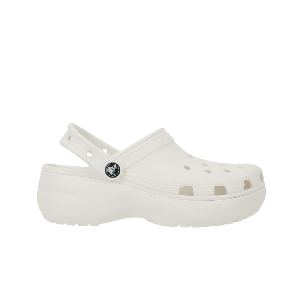 Crocs Klassischer Plateau-Clog Weiß (Damen) Damen Sneaker 206750-100