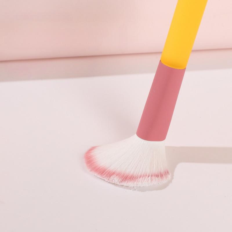 5Pcs Makeup brush set eye shadow powder brush foundation make-up powder blusher highlight concealer set beauty tools