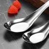 Soup Spoons Stainless Steel Dinner Spoons Heavy Duty Thick Short Handle Table Spoons for Soup Cereals Bouillon Dessert