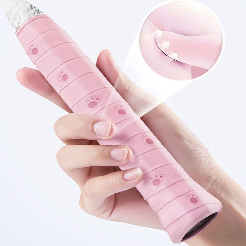 Non-slip Sweat-absorbent Hand Glue Cat Claw Racket Rubber Overgrip Badminton Racket Handle Grip