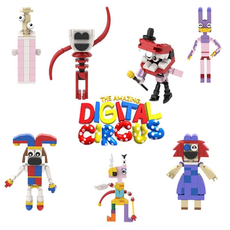 Jax Magical Circus Building Blocks Toy Compatible With Lego Diy Abs Plastic 400-800 Pieces