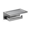 OIMG 304 Stainless Steel Toilet Paper Holder with Phone Shelf