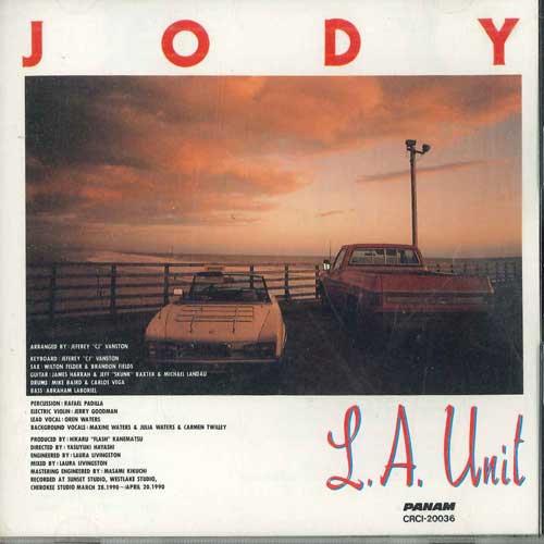 

CD L.A. UNIT Jody CRCI20036 Crown 1990 Japan Dance Electronica Used