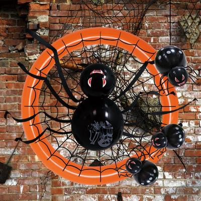 Palloncini Ragno di Halloween Festa e Decorazione Casa Stregata