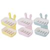 Wall Mounted Soap Dish Double Layer Design Strong Load-bearing Easy Installation Sponge Holder Bathroom Soap Rack