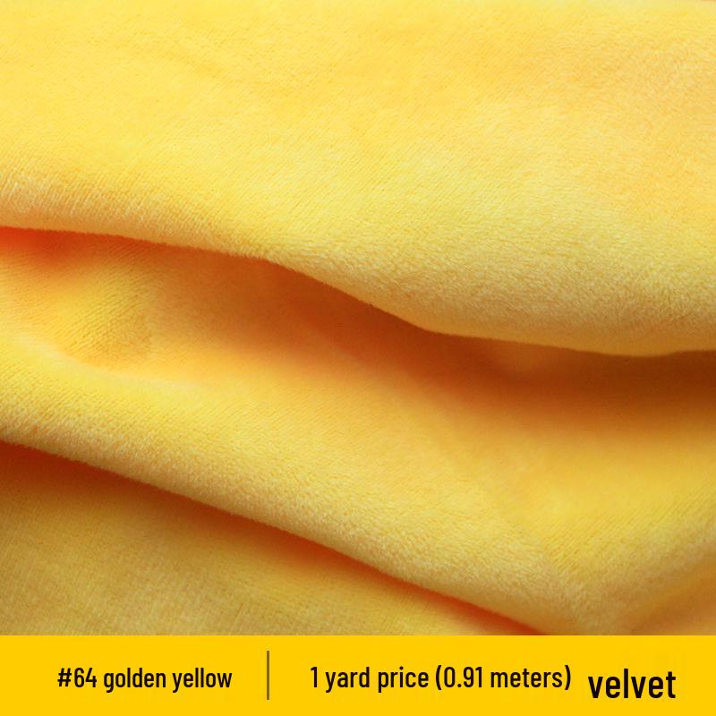 Crystal Soft 1mm Short Plush Fabric for Dolls & Pillows