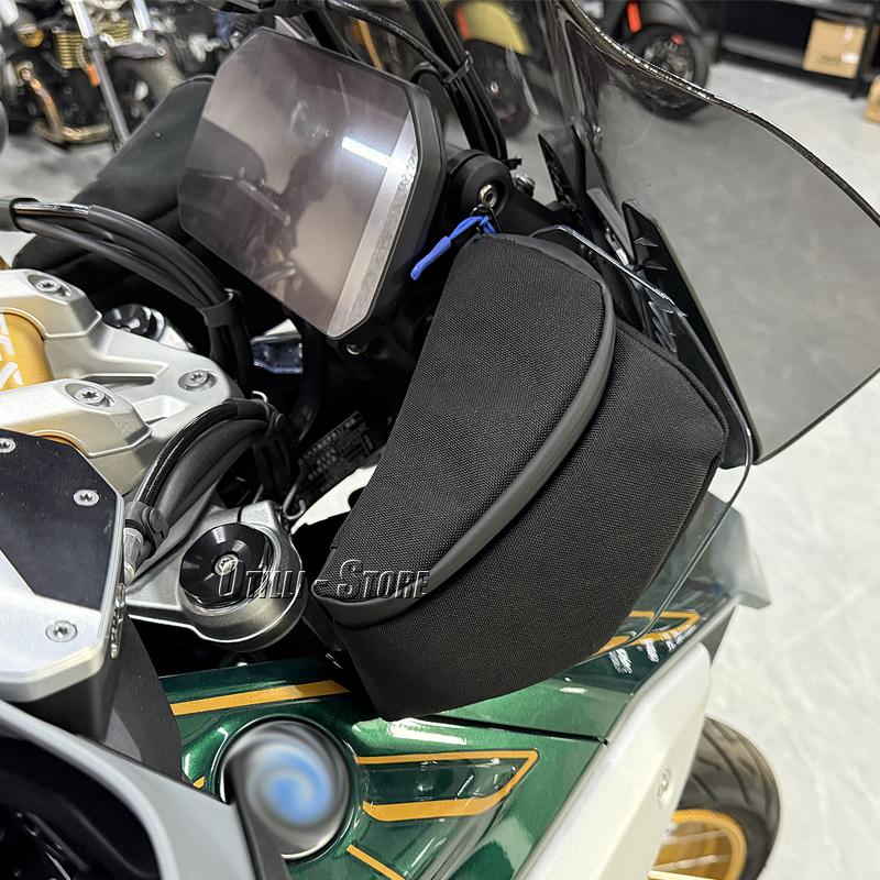 New Accessories R 1300 GS Motorcycle Wind Deflector Bag Set For BMW R1300GS Front Tool Bag Waterproof Bag Side Windshield Bags
