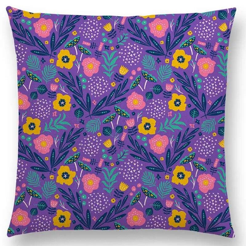 Kissenbezug Heimdeko Niedliches Blumenkissen Designer Hochwertig Sofa Wohnzimmer