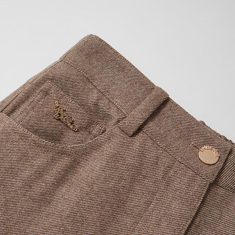 Teenie Weenie Bear Women's Relaxed Straight-Leg Casual Pants