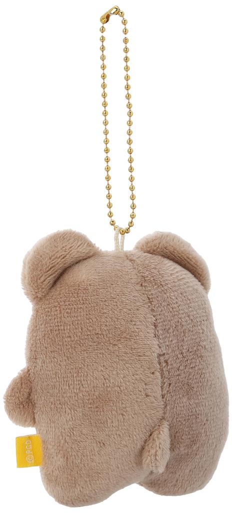 PG Design Mascot Keychain for X X Koromaru-san Women, Maroon, W8.0 H8.6 D4.5cm