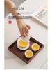 Dehua White Sancai Gaiwan: High-end Mutton Fat Jade Porcelain Tea Bowl and Kung Fu Teacup Set