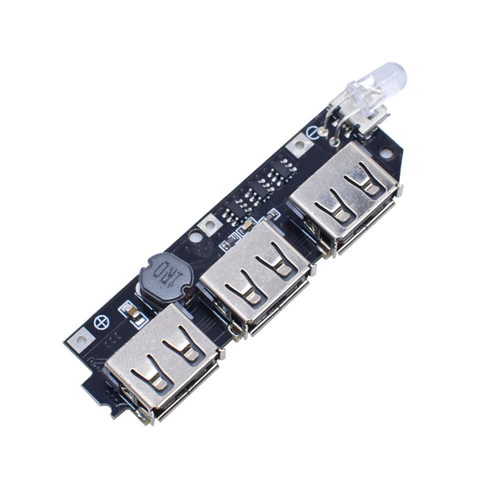 LIZAO Dual USB 5V PD Power Bank DIY Kit with LED LCD Display 18650 Battery Charger PCB Mobile Power Module for Phone Accessories