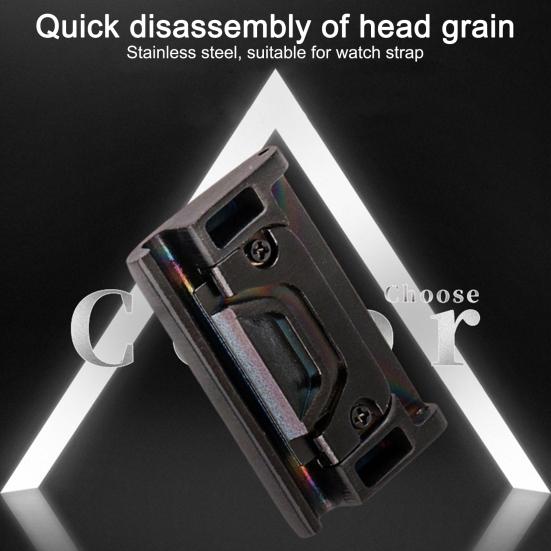 1 Par Klokkereimkobling Hurtigutløser Erstatning Rustfritt Stål Klokkereimadapter Spenne for Garmin Fenix 5X 5S X5