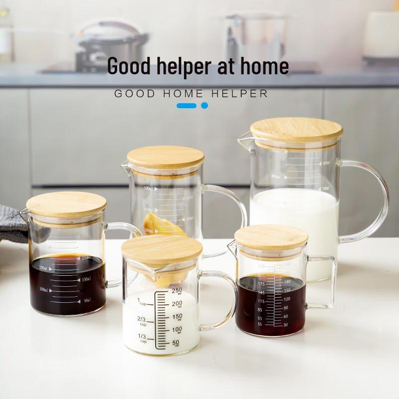 Xihe High Borosilicate Glass Measuring Cup