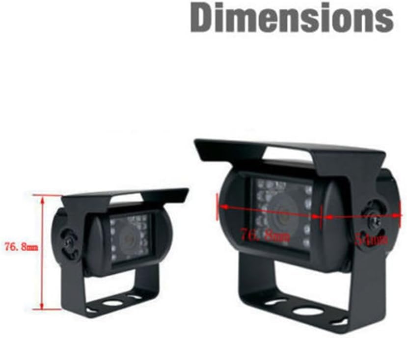 12V/24V General Purpose Truck/Car Parking Backup Camera + 7 Inch