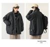 Herren-Dicke Warme Baumwolljacke - Lockerer Schnitt, Stehkragen, Trendige Winterkleidung