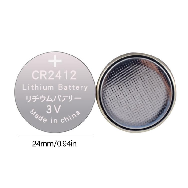 High Energy 3V CR2412 Lithium Batteries Button Cell Battery Ensures Long Shelf Life And Consistent Performances