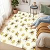 Bee Crown Living Room Nonslip Area Rug Soft Carpet For Bedroom Game Playroom Sofa Office Home Decor Doormat Christmas Gift C9261116