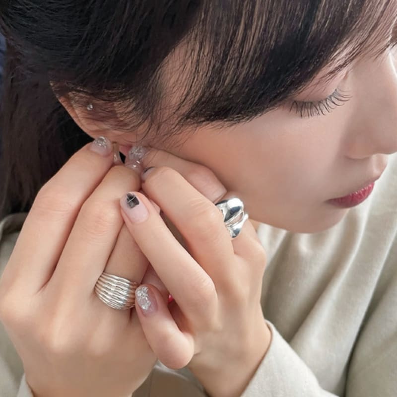 pinekim Multi carved archi Ring