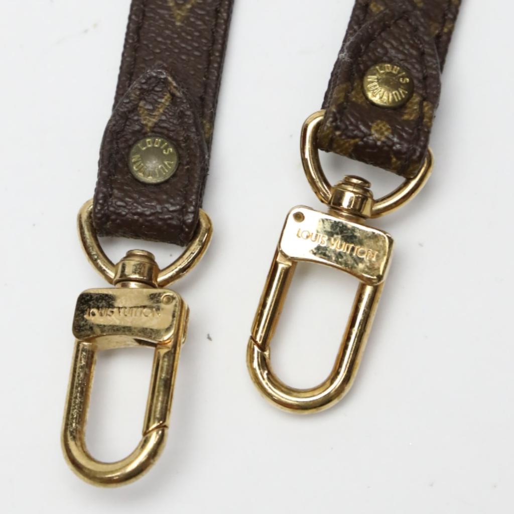 Louis Vuitton Strap Monogram Back Accessories J52315 Shoulder Strap Monogram Used