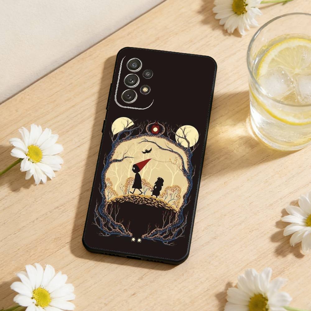 

O-Через G-Сад W-Стену Темная Сказка Чехол для Телефона Для Samsung S25,S24,S21,S22,S23,S30,Ultra,S20,Plus,Других Мягкий Черный Чехол Samsung S20ULTRA5G