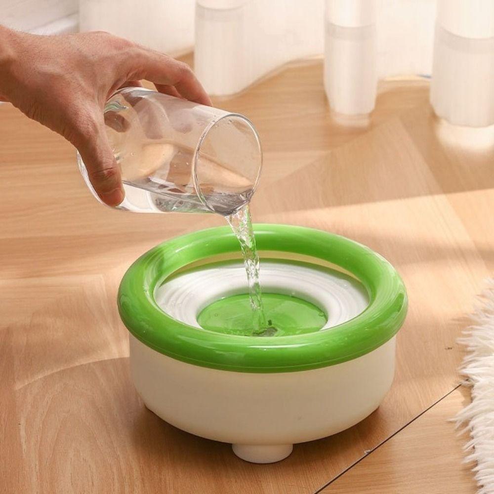 Großvolumiger schwimmender Haustier-Wassernapf, rutschfeste Basis, auslaufsichere Haustier-Wasserquelle, Spritzschutz, kein nasses Maul