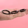 3PCS Cock Rings Flash In The Night Lock Durable Silicone Penis Ring Sex Toys For Men Male Delay Ejaculation Scrotum Lock Ring
